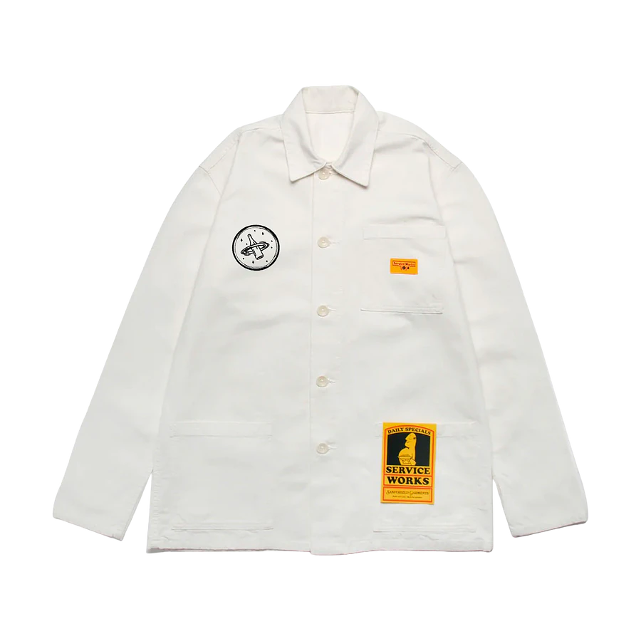 White work sale jacket